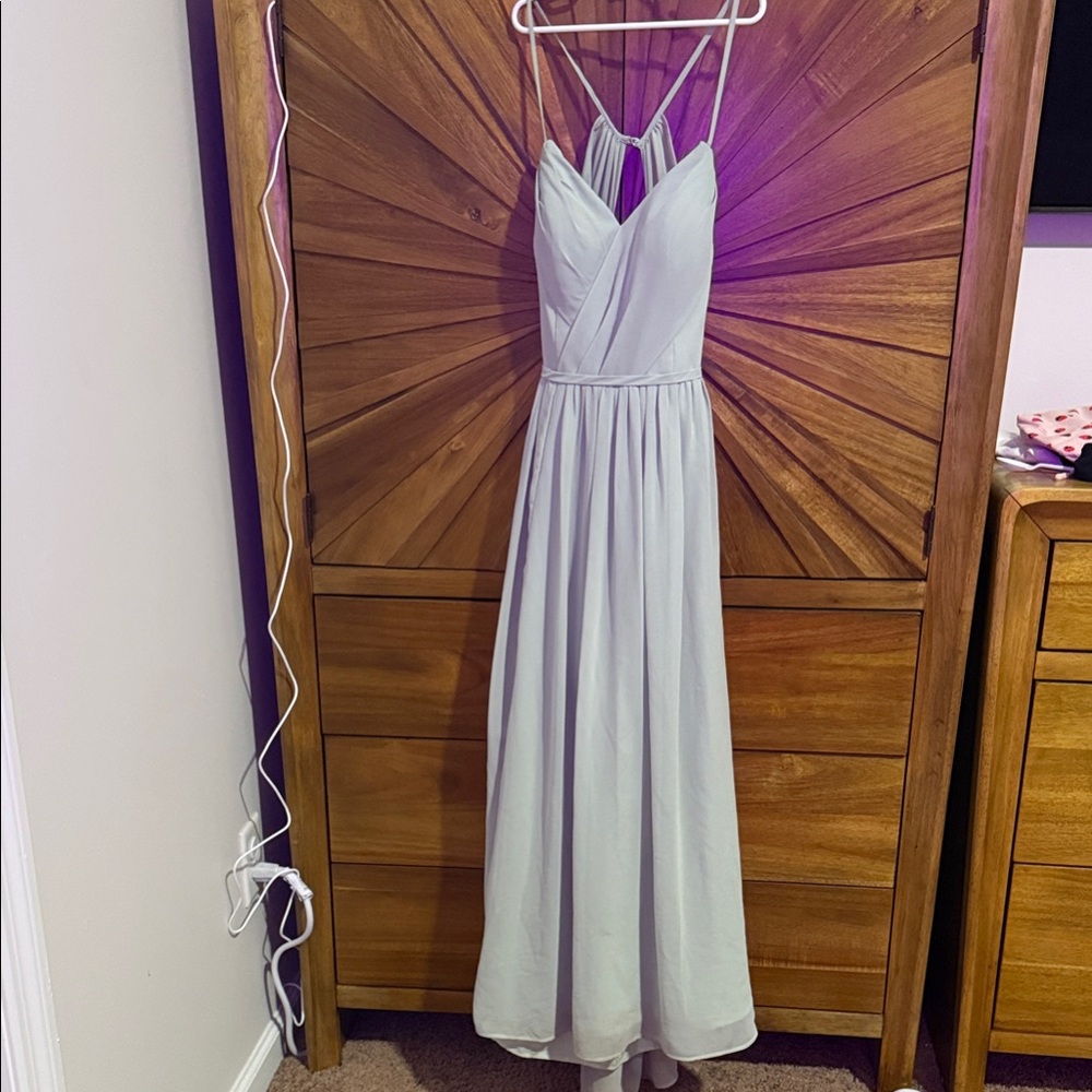 Azazie Sage Green A2 bridesmaid Dress 5’0